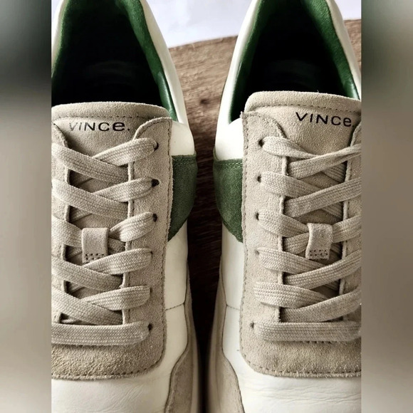 || VINCE || Warren retro sneaker, platform, lace ups, leather, suede - Picture 4 of 9